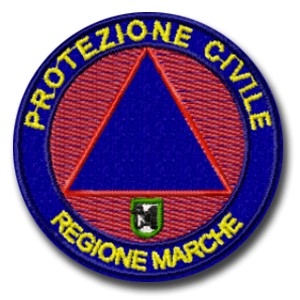 Toppa Patch ricamata della regione Toscana PMR446 & CB