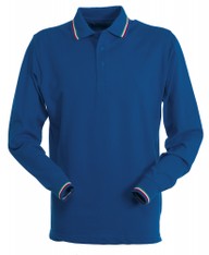 POLO LONG NATION BLU ROYAL