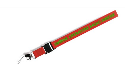 LACCETTO\COLLARINO PORTA RADIO ARANCIO
