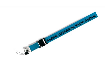 LACCETTO\COLLARINO PORTA RADIO AZZURRO