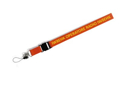 LACCETTO\COLLARINO PORTA RADIO ROSSO